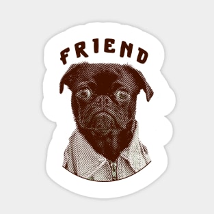 Dog Friend Sticker